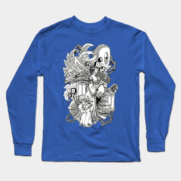 The Grudge Long Sleeve T-Shirt by Skoobasart